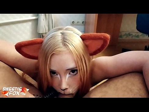 ❤️ Kitsune s'empassa la polla i es corre a la boca Porno preciós a nosaltres ❌❤
